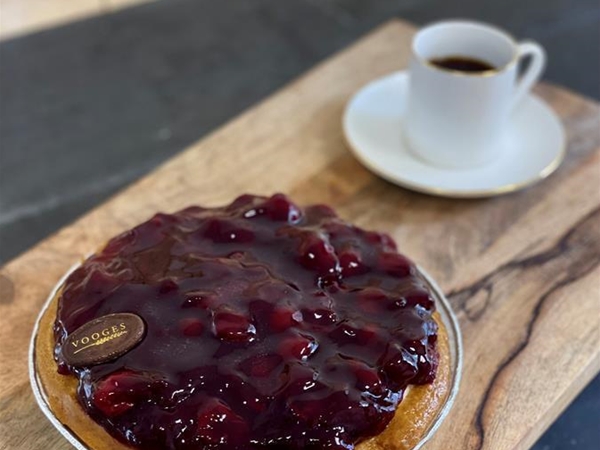 Kleine Kersen Vlaai zonder slagroom