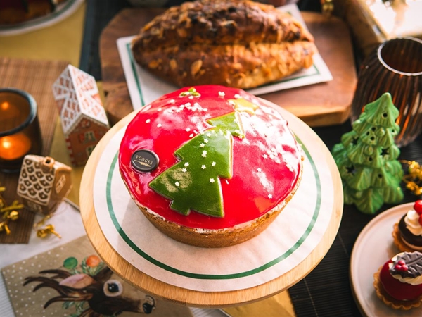 Kerst Bosvruchten Taartje