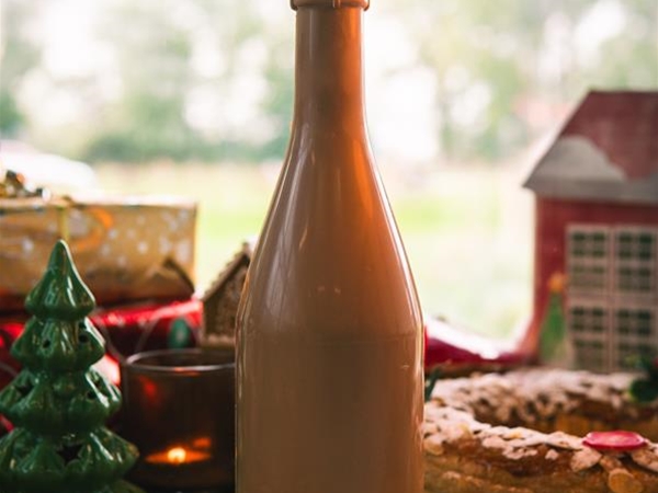 CHOCOLADE CHAMPAGNE FLES